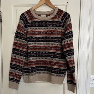 J. Crew Lambswool Sweater